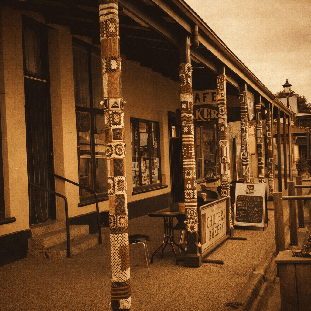 Warm and welcoming bakery interior at 27 Conness St
