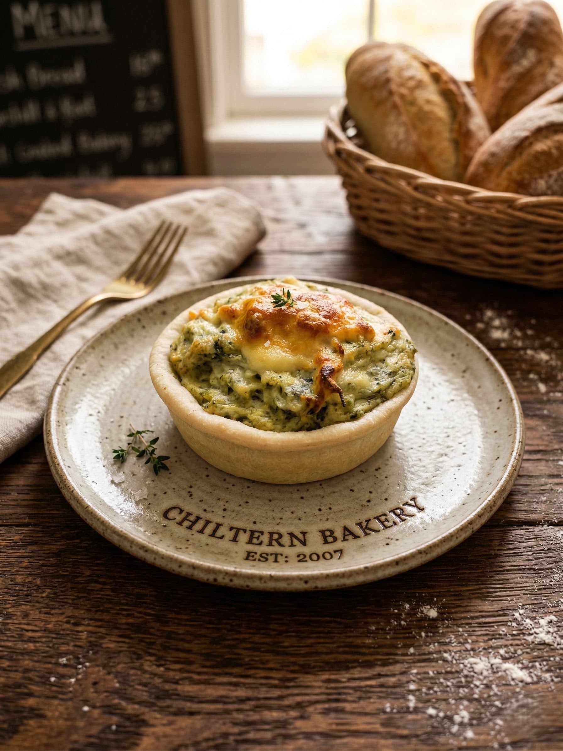 The Creamy Herb Cheese Pie