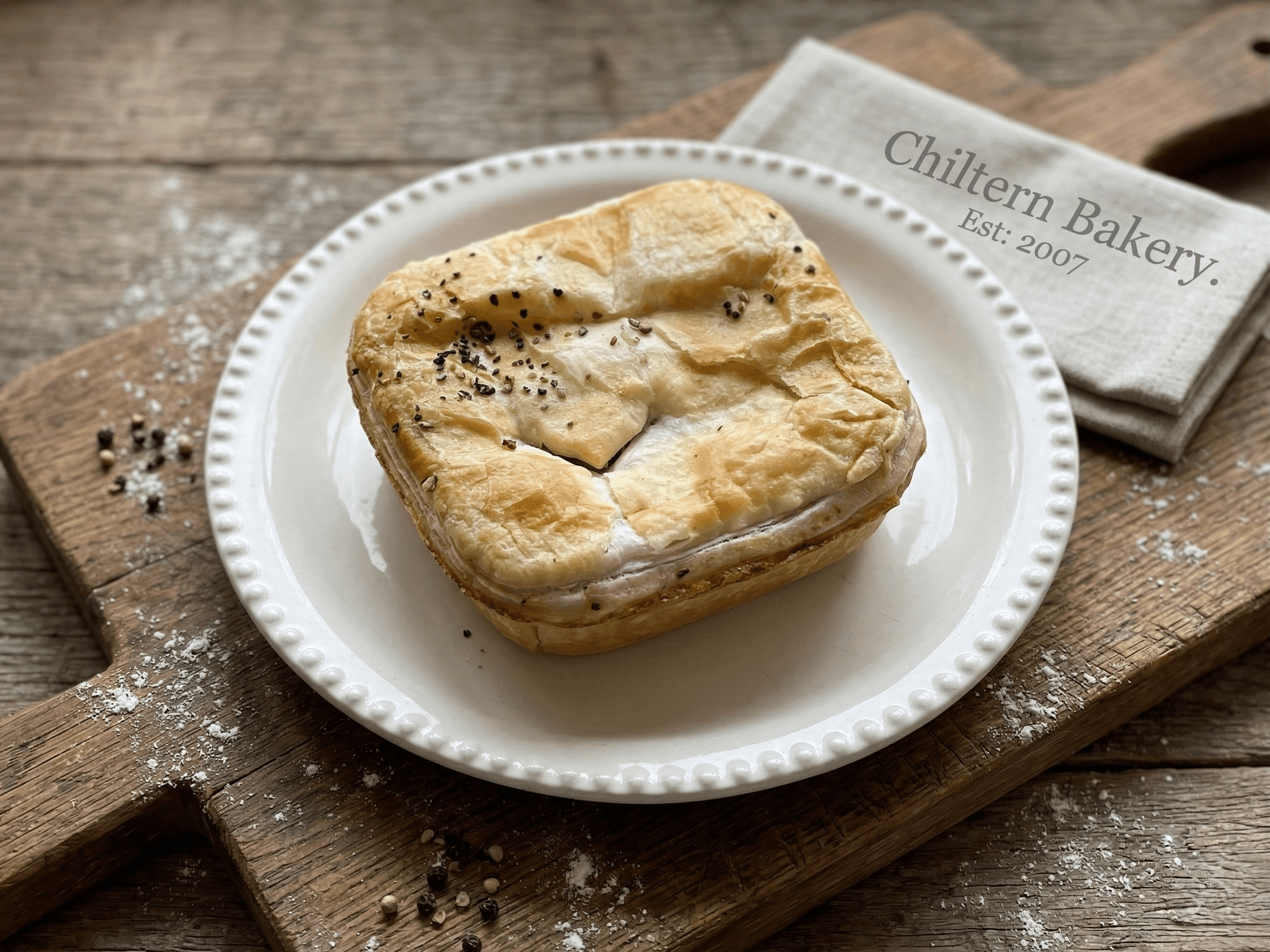 The Peppered Golden Crust Pie